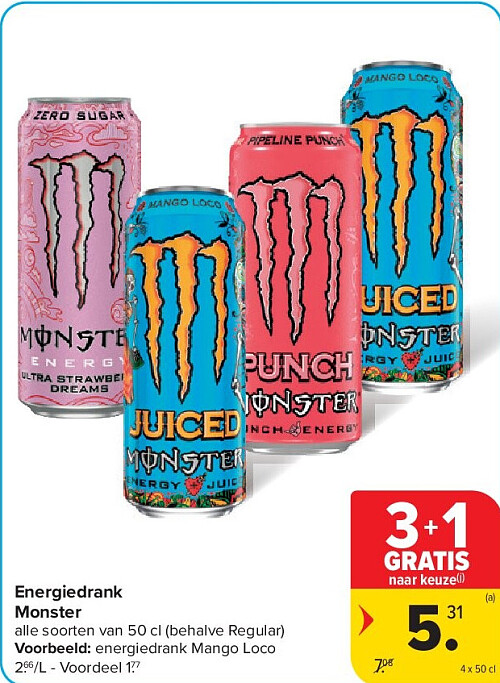 Energiedrank Monster