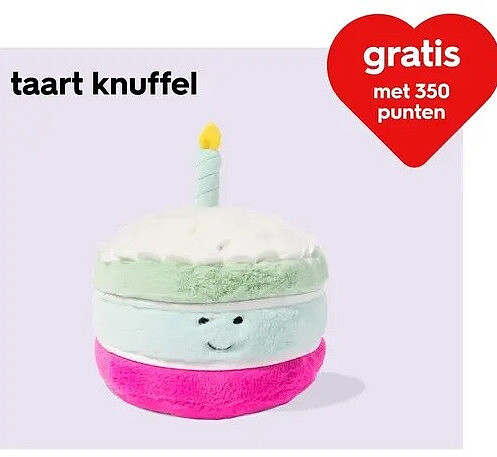 taart knuffel