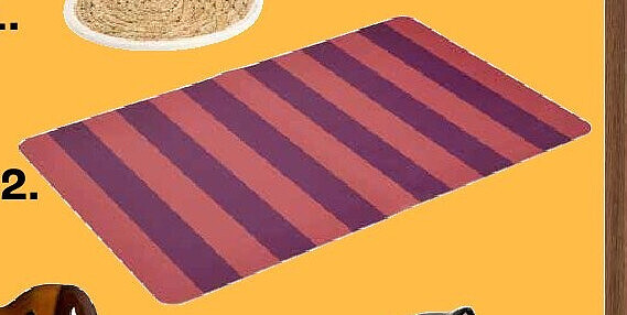 Placemat Streep