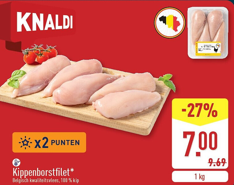 Kippenborstfilet