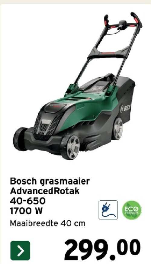 Bosch grasmaaier AdvancedRotak 40-65О 1700 W