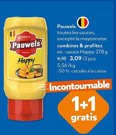 Pauwels sauce Happy 278 g