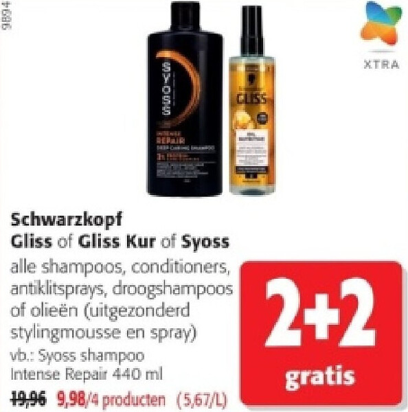 Syoss shampoo Intense Repair 440 ml