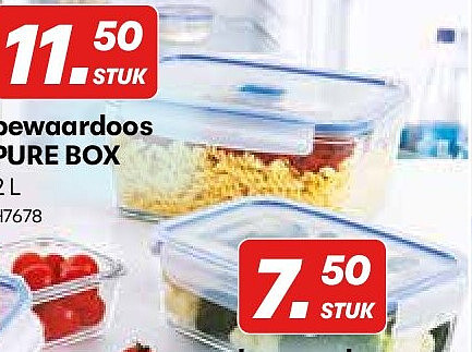 bewaar doos PURE BOX 2 L