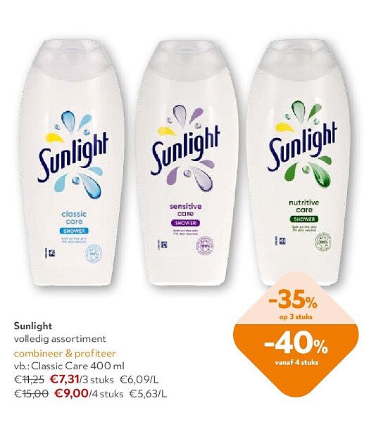 Sunlight Classic Care 400 ml
