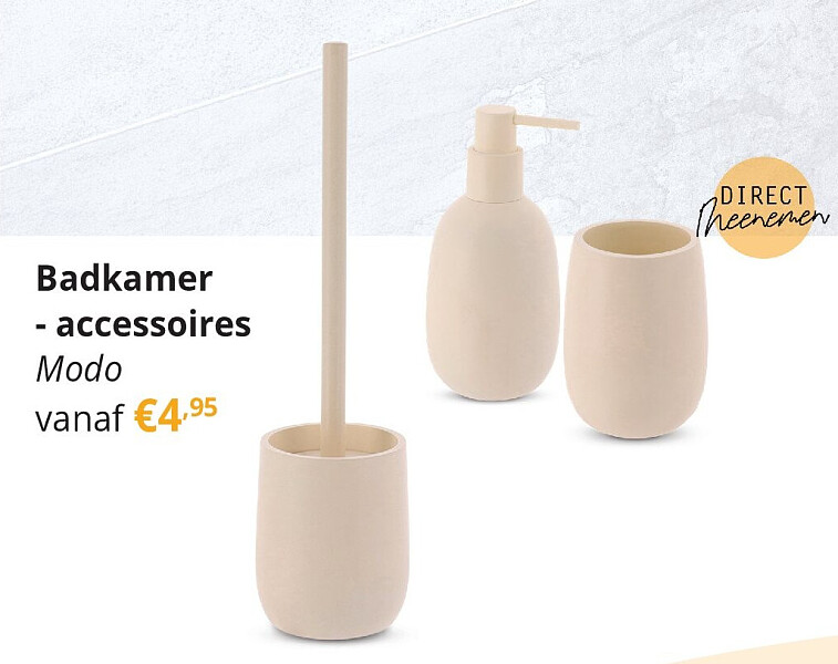 Badkamer - accessoires