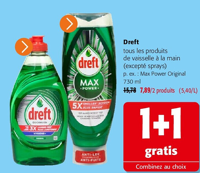 Dreft tous les produits