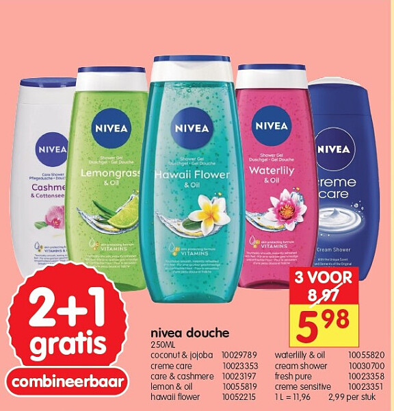 nivea douche