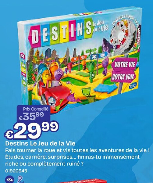 Destins Le Jeu de la Vie