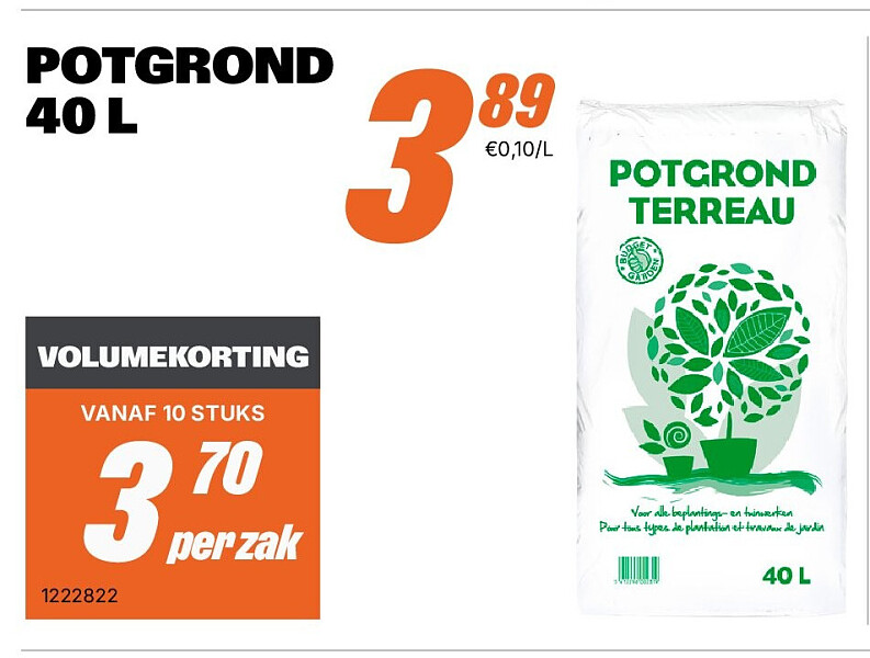 POTGROND 40 L