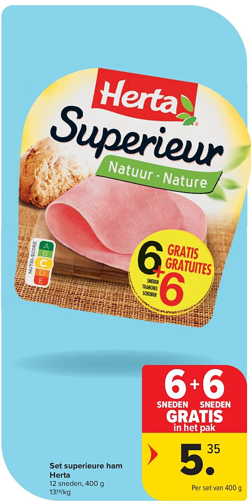 Set superieure ham Herta