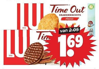 Lotime Out granenbiscuits