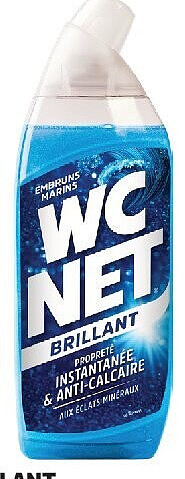 Gel nettoyant brillant WC Net