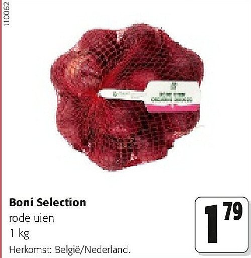 Boni Selection rode uien 1 kg