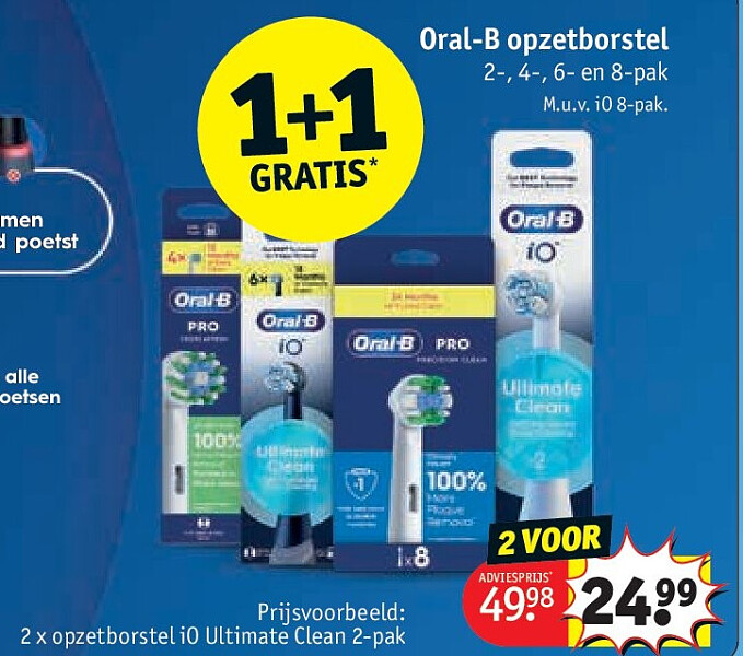 Oral-B opzetborstel