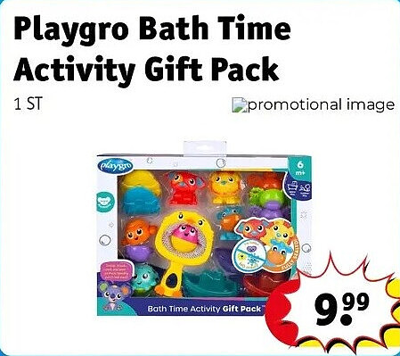Playgro Bath Time Activity Gift Pack
