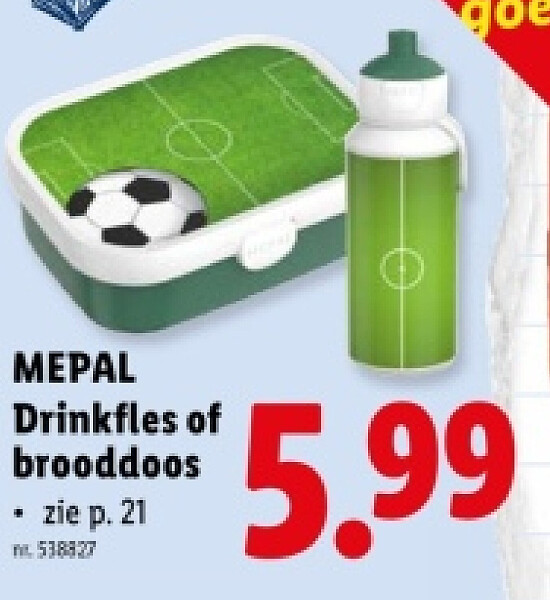 Drinkfles of brooddoos