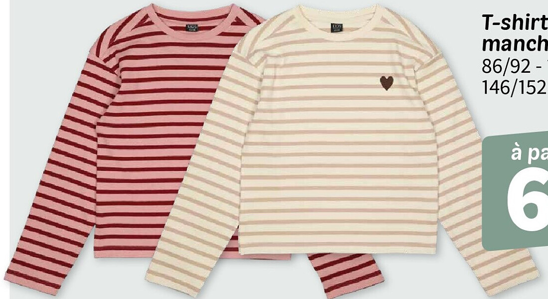T-shirt manches longues