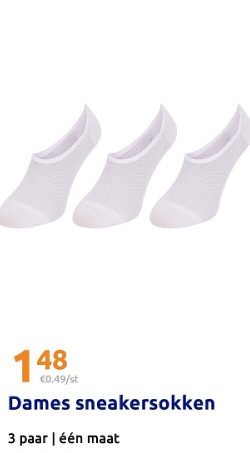Dames sneakersokken