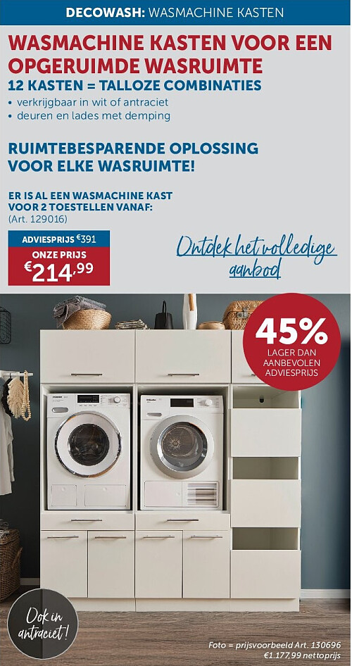 WASMACHINE KASTEN