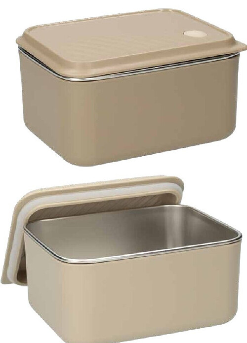 Lunchbox met RVS binnenzijde