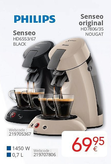 Philips Senseo HD6553/67 BLACK