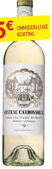 AOP Pessac-Léognan Grand Cru Classé de Graves Château Carbonnieux Wit 2024