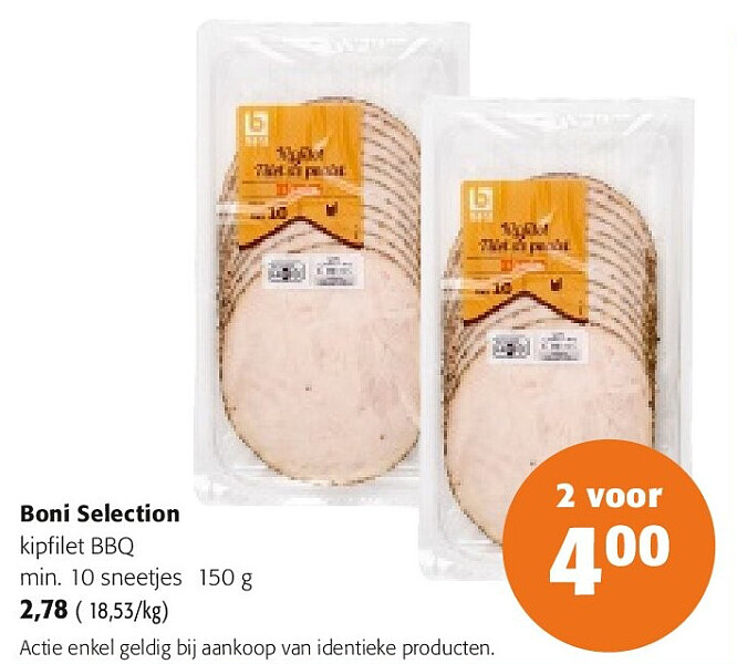 Boni Selection kipfilet BBQ