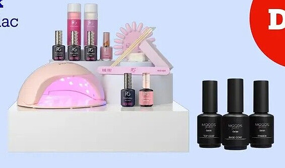(Gel)nagellak van Pink Gellac en Moods