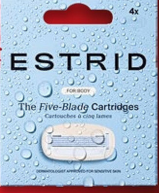 ESTRID Rasierklingen Five-Blade Cartridges