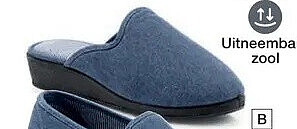 Muiltje jeansblauw 98230