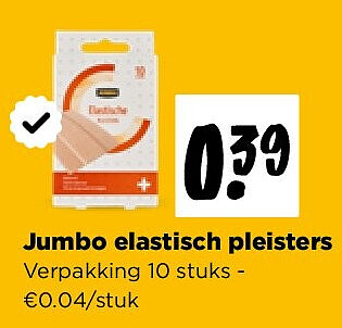Jumbo elastisch pleisters