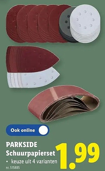 Schuurpapierset