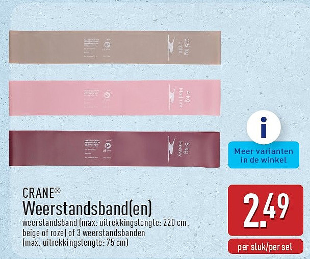 Weerstandsband(en)