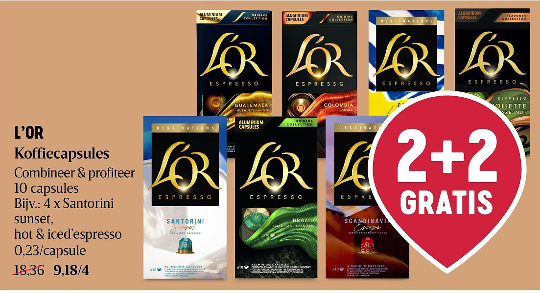 L’OR Koffiecapsules
