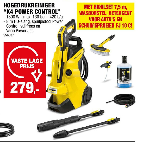 HOGEDRUKREINIGER “K4 POWER CONTROL”