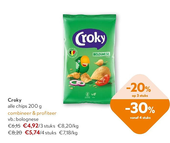 Croky alle chips 200 g