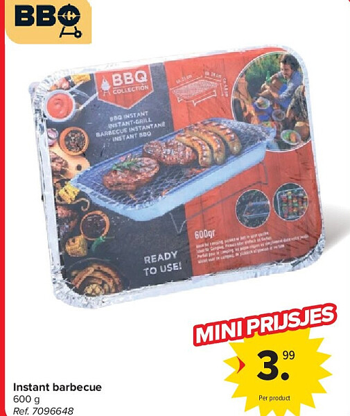 Instant barbecue