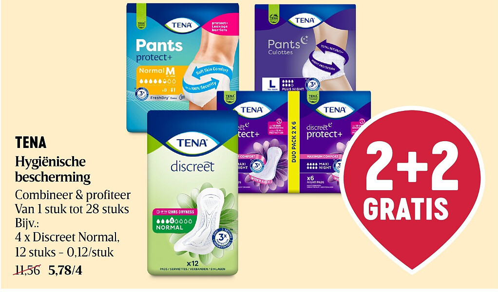 TENA Hygiënische bescherming