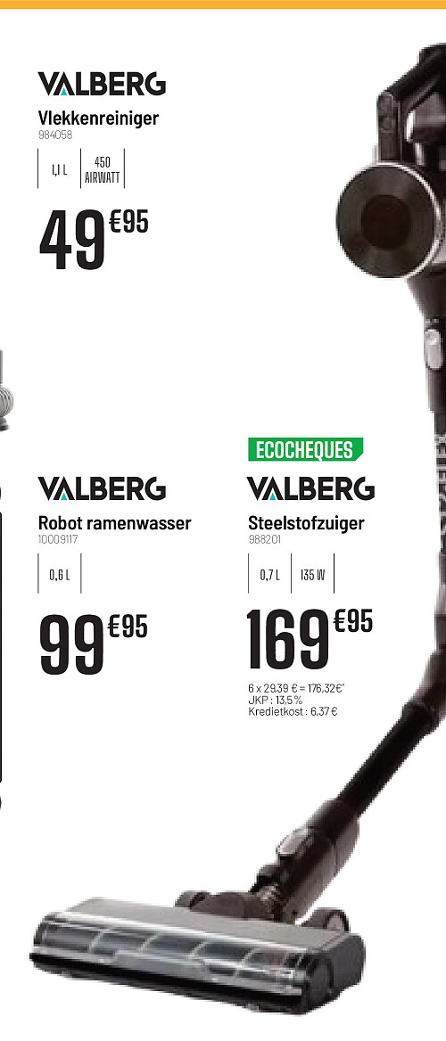 Valberg Steelstofzuiger