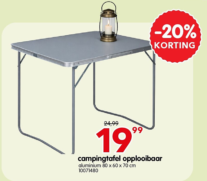 campingtafel opplooibaar