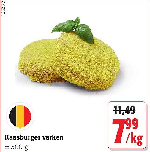 Kaasburger varken