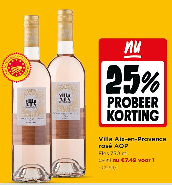Villa Aix-en-Provence rosé AOP