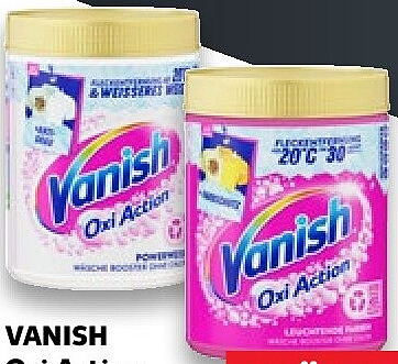 Vanish Oxi Action Fleckenentferner-Pulver oder -Gel