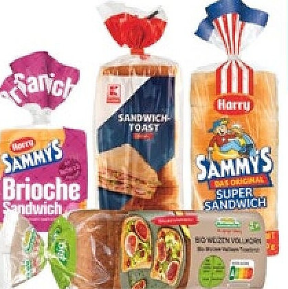 Toastbrot und Sandwichtoast