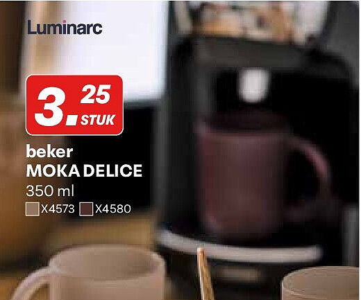 beker MOKA DELICE 350 ml