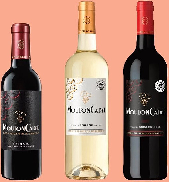 Gamme des vins Mouton Cadet