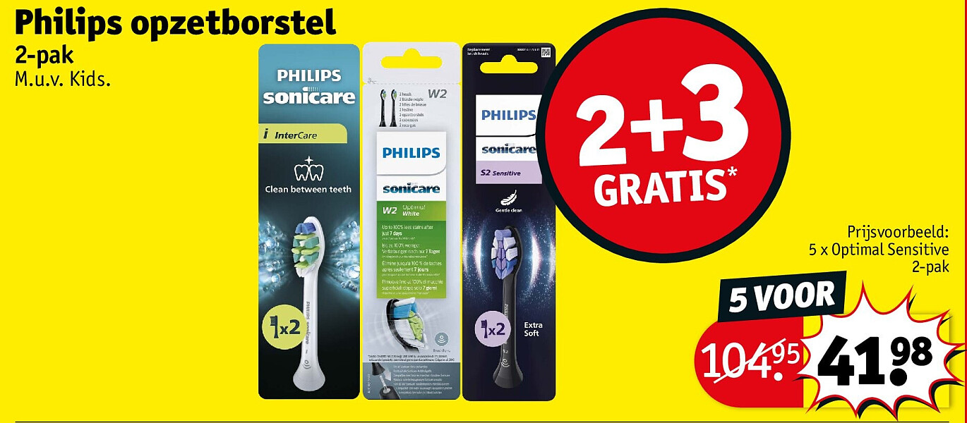 Philips opzetborstel