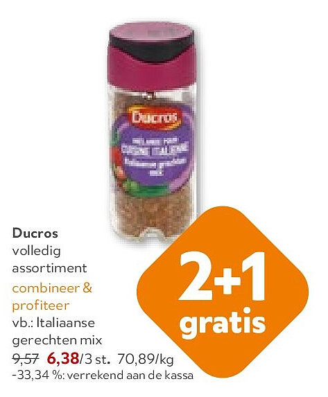Ducros volledig assortiment