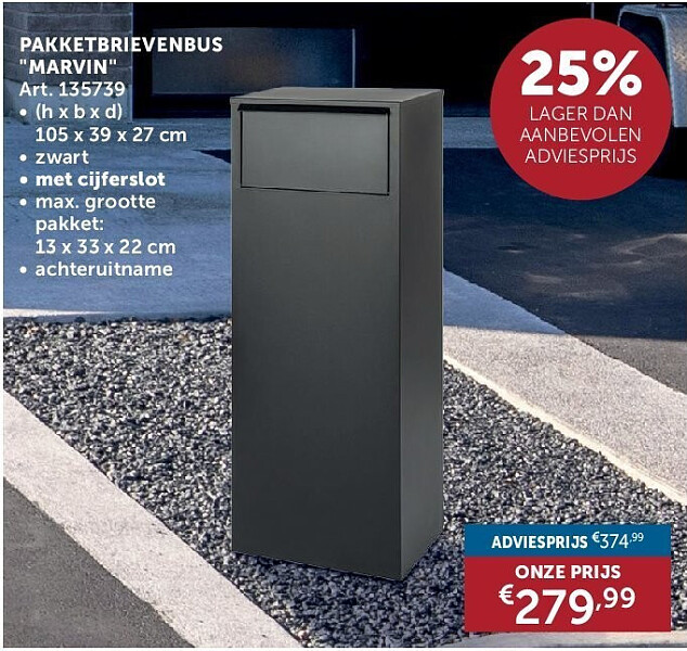 PAKKETBRIEVENBUS "MARVIN"